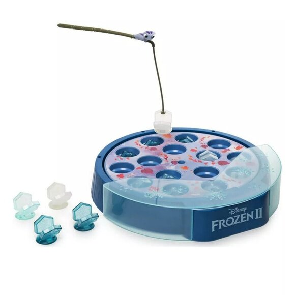 Disney Frozen 2 Frosted Fishing Snowflake Catching Game - Picture 2 of 10